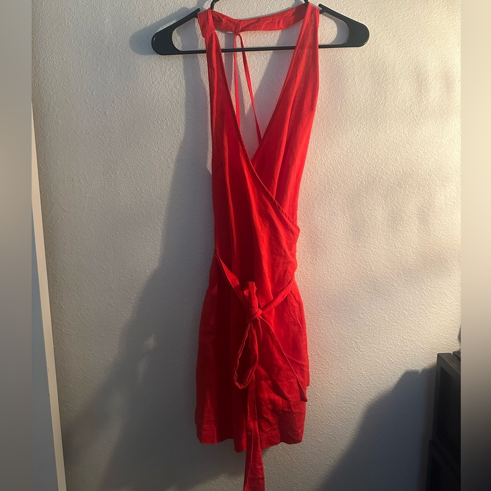Madewell Wrap Mini Sundress